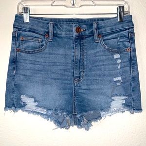 American Eagle Super Stretch CURVY HI-RISE SHORTIE SIZE 4
